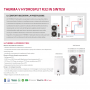 Pompa di calore LG Therma V Split Hydrosplit R-32 da 12 Kw