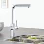 Miscelatore Grohe Blue Home Wifi per lavello con doccetta estraibile e sistema filtrante acqua 31539000