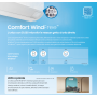 Climatizzatore Samsung WindFree Avant S2 wifi dual split 7000 + 9000 btu inverter A+++ in R32 AJ050TXJ2KG