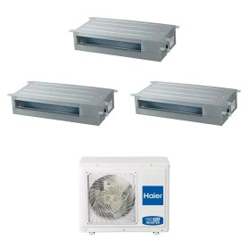Climatizzatore Haier Canalizzabile Slim Bassa Prevalenza trial split 12000+12000+12000 Btu inverter R32 A++ 4U85S2SR5FA