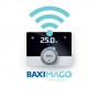 Cronotermostato a Parete Baxi Mago con Modulo Wi-Fi e Kit Adattatore Caldaia GTW16
