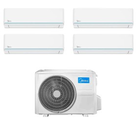 Climatizzatore Midea Evolution Quadri Split 9000+9000+9000+18000 Btu M4O-36FN8-Q R-32 Inverter A++ Wifi