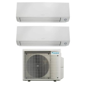 Condizionatore dual split Daikin Perfera all seasons 5000+18000 btu WiFi inverter A+++ gas R32 2MXM68A