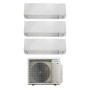 Condizionatore trial split Daikin Perfera all seasons 5000+5000+9000 btu WiFi inverter A+++ gas R32 3MXM52A