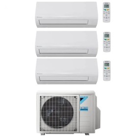 Climatizzatore trial split Daikin Sensira Wifi 7000+7000+9000 btu inverter 3MXF52A A++ R32