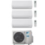 Climatizzatore trial split Daikin Sensira Wifi 7000+7000+9000 btu inverter 3MXF52A A++ R32