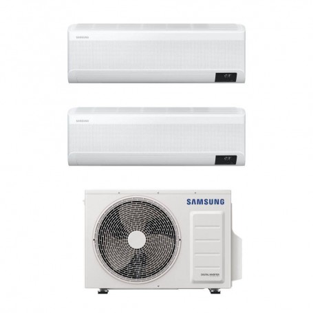 Climatizzatore Samsung WindFree Avant wifi dual split 12000 + 12000 btu inverter A+++ in R32 AJ050TXJ2KG