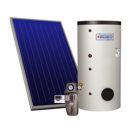 Sistema solare termico Cordivari EcoBasic da 200 litri a circolazione forzata
