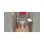 Trituratore WC integrato Sanitrit Sanicompact 43 Silence CPT43LS per lavabo 550 W