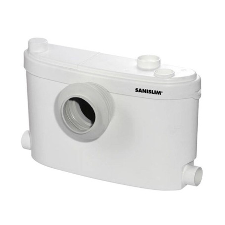 Trituratore WC Sanitrit Sanislim SSL collegamento a lavabo, bidet o doccia da 400 W