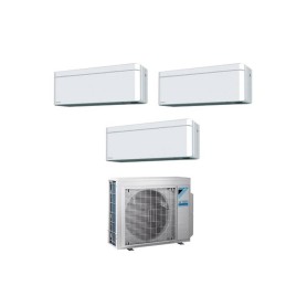 Condizionatore trial split con inverter 9000+9000+9000 Daikin Stylish White WiFi R32 in A+++ 3MXM52A