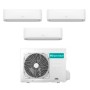 Climatizzatore Inverter Hisense Hi Comfort Wi-fi Trial Split 7000+7000+7000 Btu 3AMW52U4RJA R-32 A++