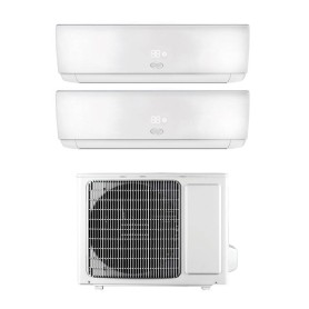 Climatizzatore Ecowall Argo dual split da 9000+9000 btu con inverter in R32