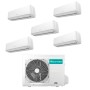 Climatizzatore Inverter Hisense Hi Comfort Wi-fi Penta Split 7000+7000+7000+7000+7000 Btu 5AMW125U4RTA R-32 A++