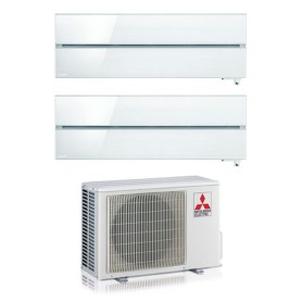 Condizionatore con inverter dual split Mitsubishi LN 9000+12000 Btu Pearl White con WiFi in R32 A+++ MXZ-2F53VF