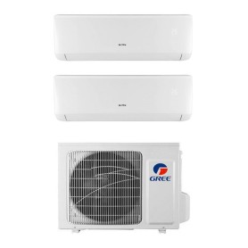 Condizionatore Gree Bora Plus ad inverter dual split da 9000 +9000 btu in A++ R32