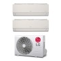Climatizzatore LG Artcool color wifi dual split 9000+12000 btu inverter con R32 MU2R15 in A+++