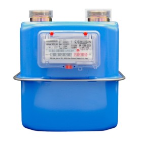 Contatore Misuratore Gas Tecnogas Zenner Atmos WG2,5S 50401 Inclusa la staffa di montaggio